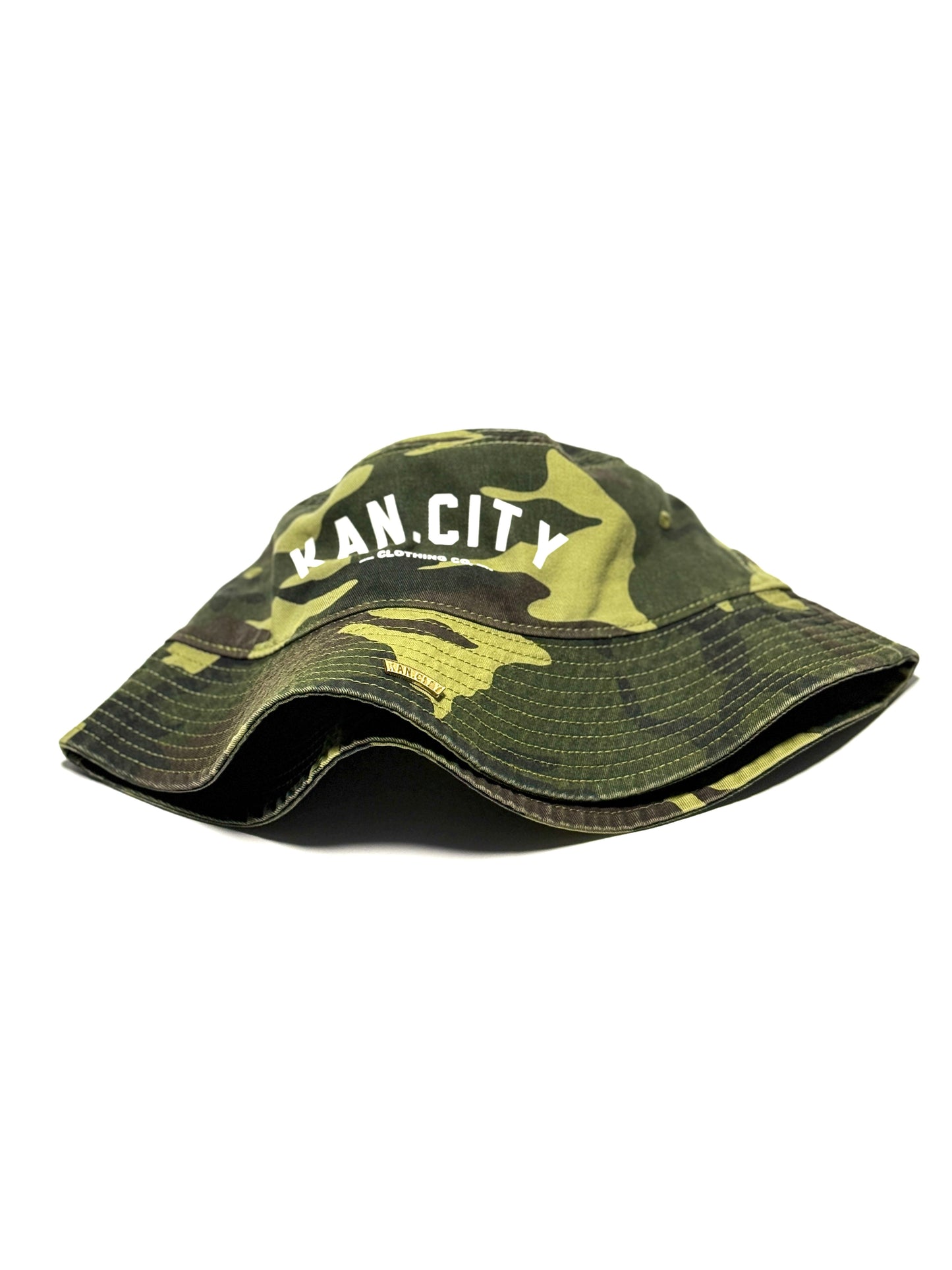 KAN.CITY BUCKET HAT (CAMO)