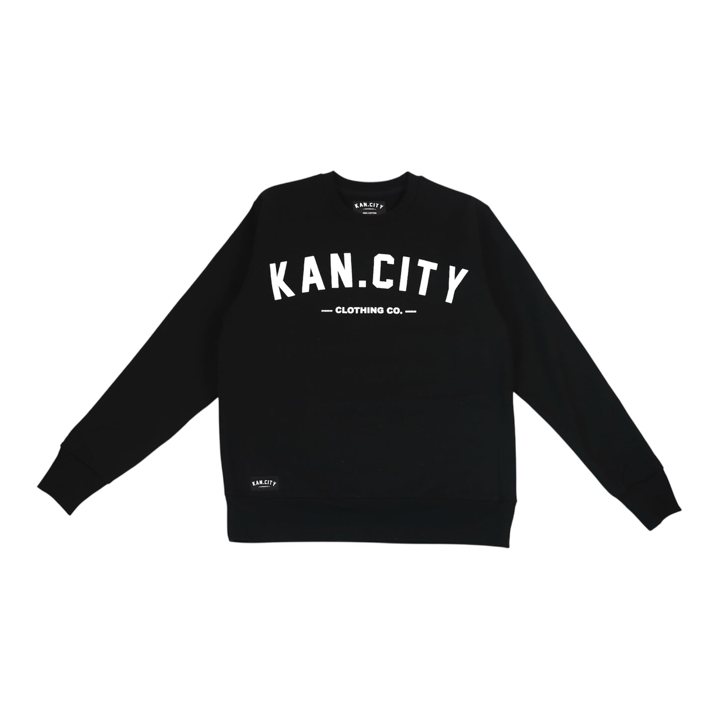 KAN.CITY ORIGINAL CLAMSHELL HEAVYWEIGHT 14oz. CREWNECK SWEATER
