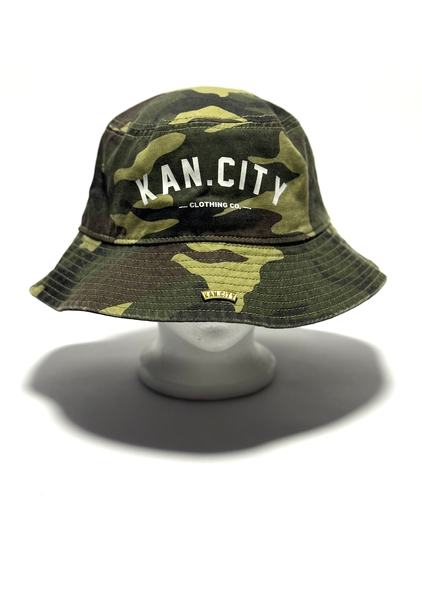 KAN.CITY BUCKET HAT (CAMO)