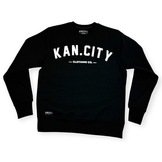 KAN.CITY ORIGINAL CLAMSHELL HEAVYWEIGHT 14oz. CREWNECK SWEATER